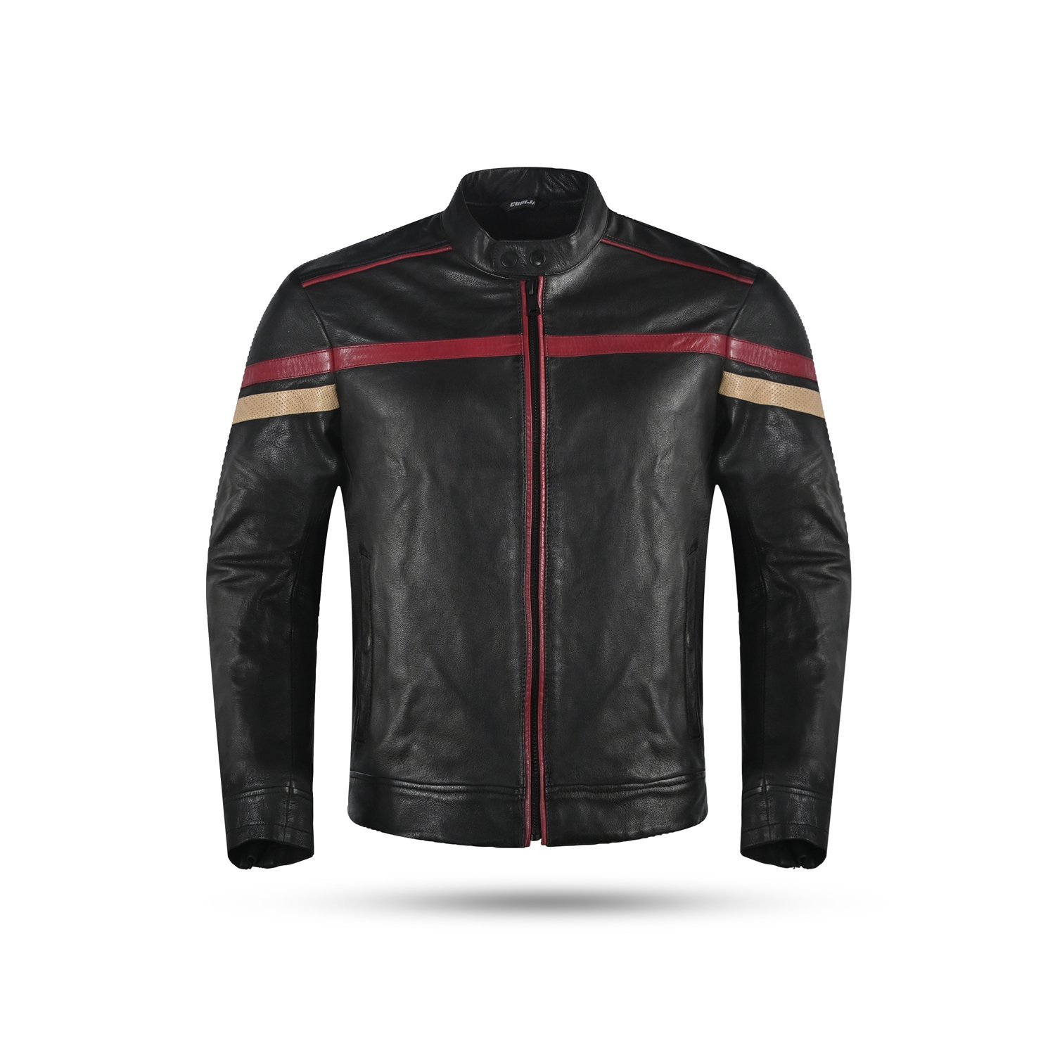 Premium motorbike leather jacket.